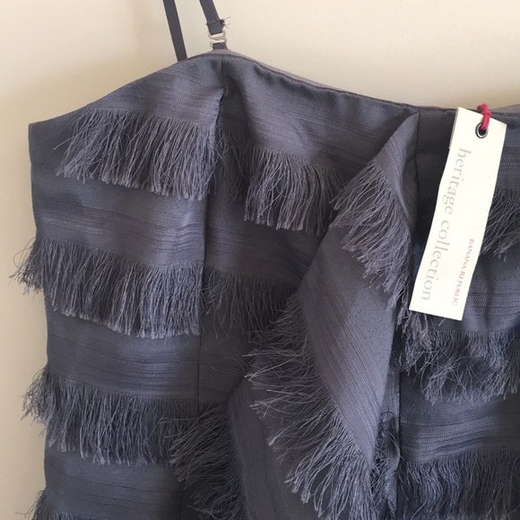 Banana Republic Heritage Collection Fringe Dress 6 - Picture 2 of 8